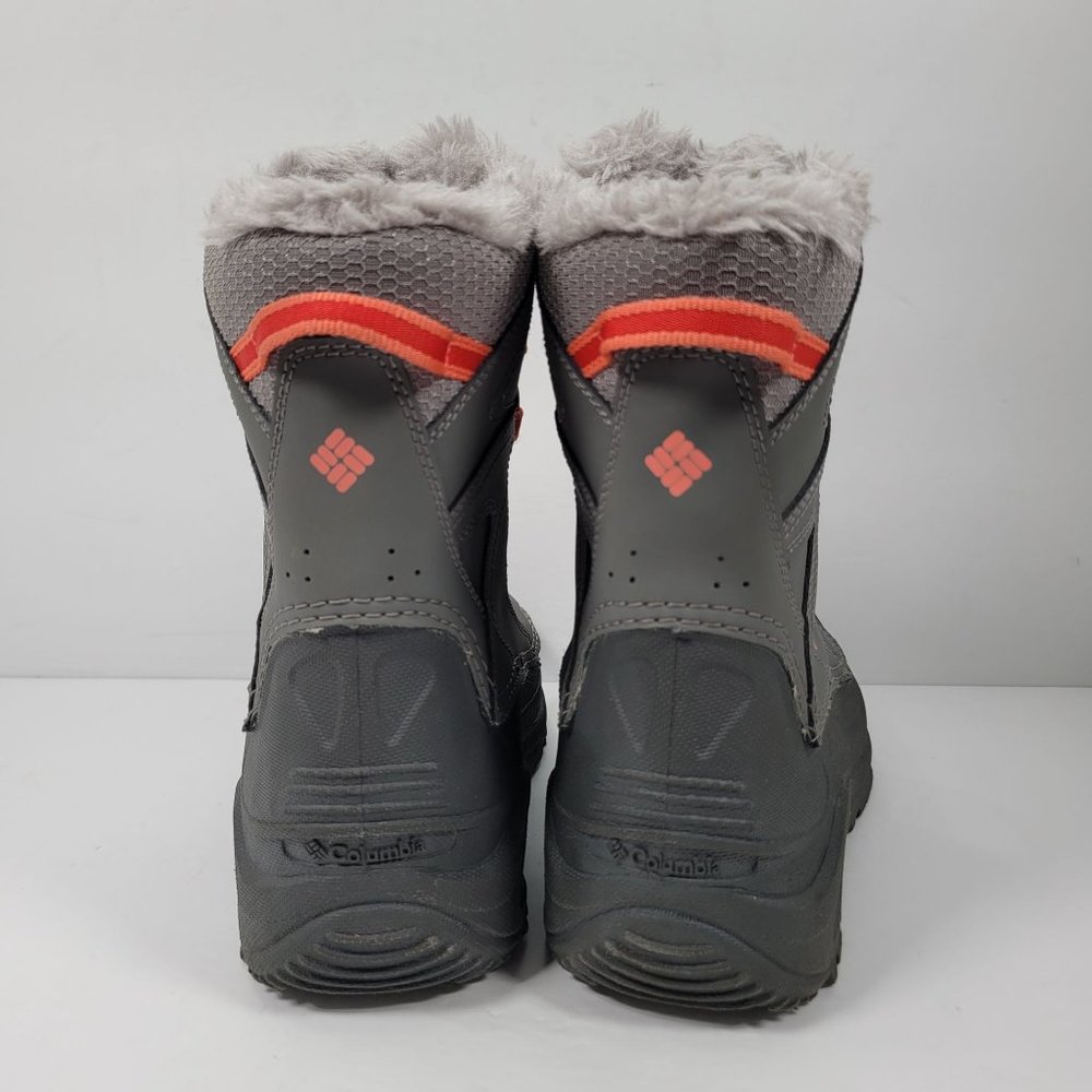 Columbia Arctic Trip Omni Girl's Waterproof Gray Snow Boots BY1333-060 US Size 5 - Picture 4 of 10